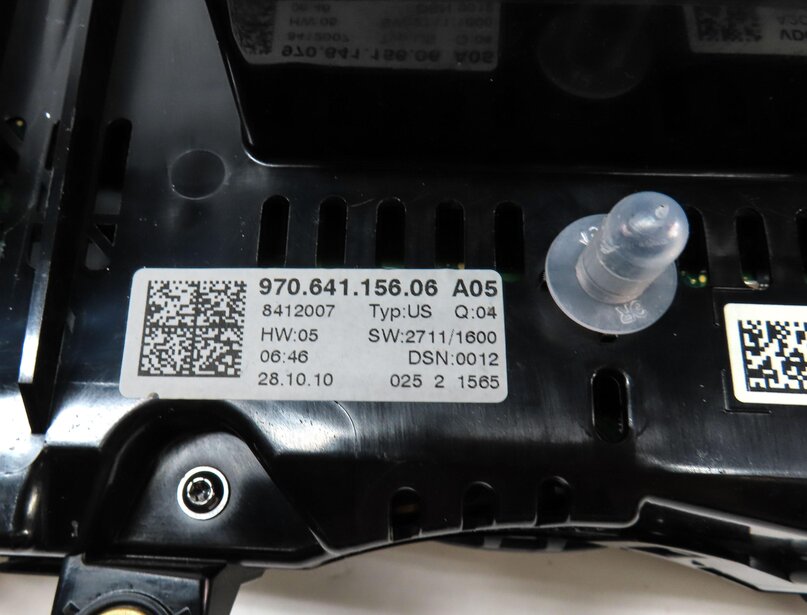 Thumbnail 7: 2010-2016 PORSCHE PANAMERA (970 G1) SPEEDOMETER INSTRUMENT GAUGE CLUSTER (128k)