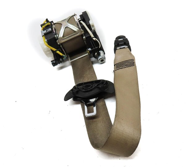 Thumbnail 3: 2010-2016 PORSCHE PANAMERA (970 G1) LEFT FRONT DRIVER SEATBELT RETRACTOR (BEIGE)