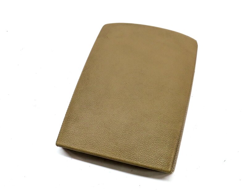 10-13 PORSCHE PANAMERA (970 G1) FRONT CENTER CONSOLE ARMREST LID (BEIGE LEATHER)