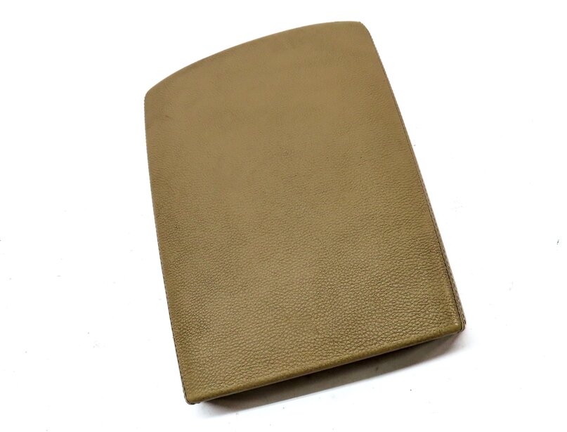 Thumbnail 3: 10-13 PORSCHE PANAMERA (970 G1) FRONT CENTER CONSOLE ARMREST LID (BEIGE LEATHER)