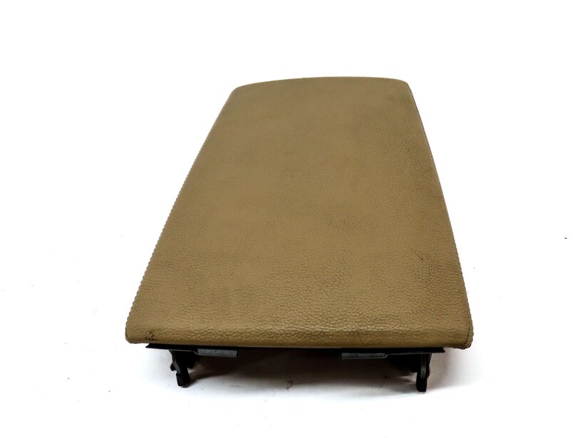 Thumbnail 5: 10-13 PORSCHE PANAMERA (970 G1) FRONT CENTER CONSOLE ARMREST LID (BEIGE LEATHER)