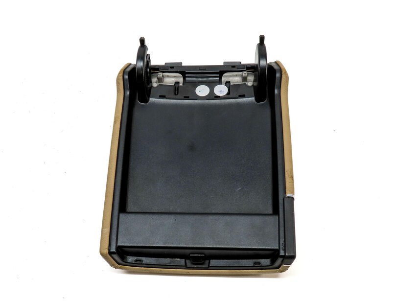 Thumbnail 6: 10-13 PORSCHE PANAMERA (970 G1) FRONT CENTER CONSOLE ARMREST LID (BEIGE LEATHER)