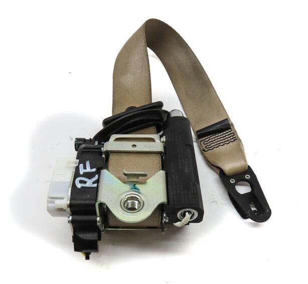 Thumbnail 4: 10-16 PORSCHE PANAMERA (970 G1) RIGHT FRONT PASSENGER SEATBELT RETRACTOR (BEIGE)