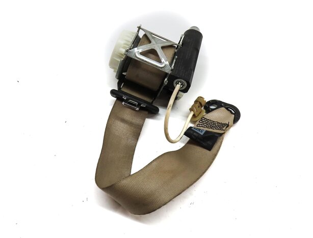 2011 PORSCHE PANAMERA (958) REAR LEFT SEATBELT SEAT BELT RETRACTOR (BEIGE)