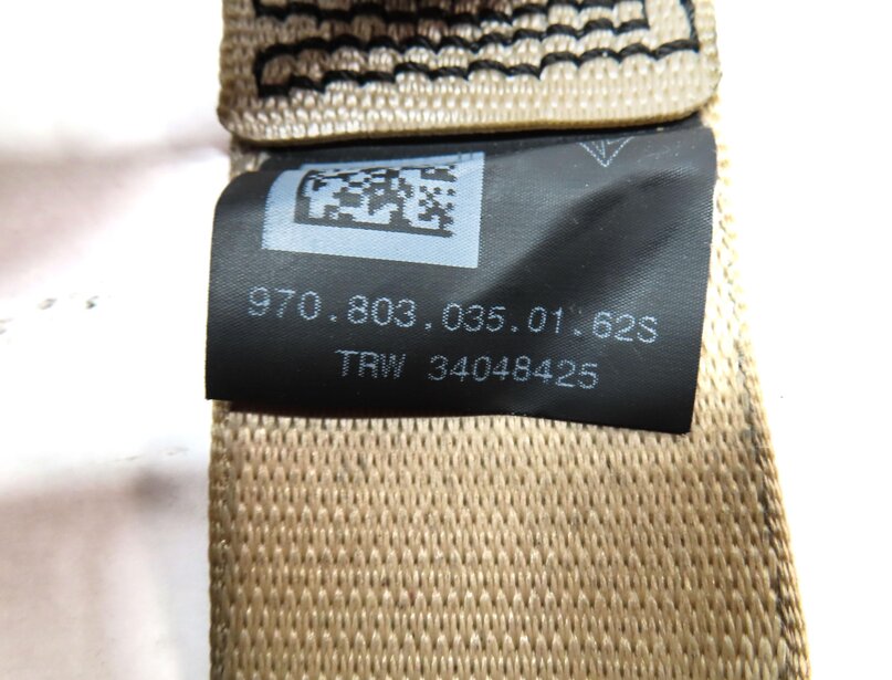 Thumbnail 5: 2011 PORSCHE PANAMERA (958) REAR LEFT SEATBELT SEAT BELT RETRACTOR (BEIGE)