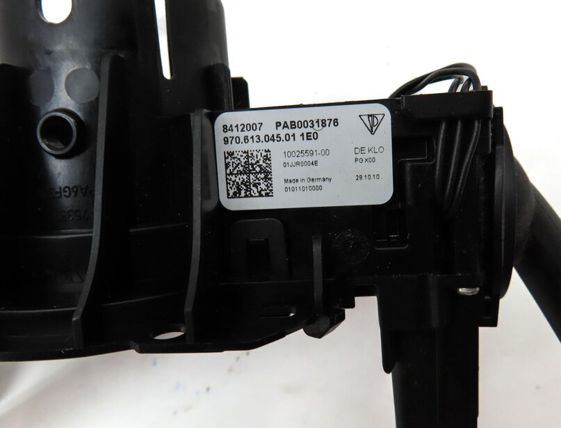 Thumbnail 6: 2010-2013 PORSCHE PANAMERA (970 G1) BLINKER WIPER CRUISE COMBINATION SWITCH