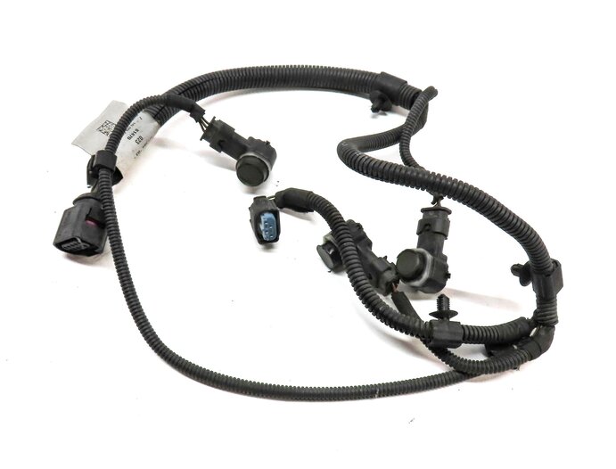 Thumbnail 2: 2011 PORSCHE PANAMERA 958 FRONT RIGHT PASSENGER PDC SENSOR SET3 (BLUE) & HARNESS