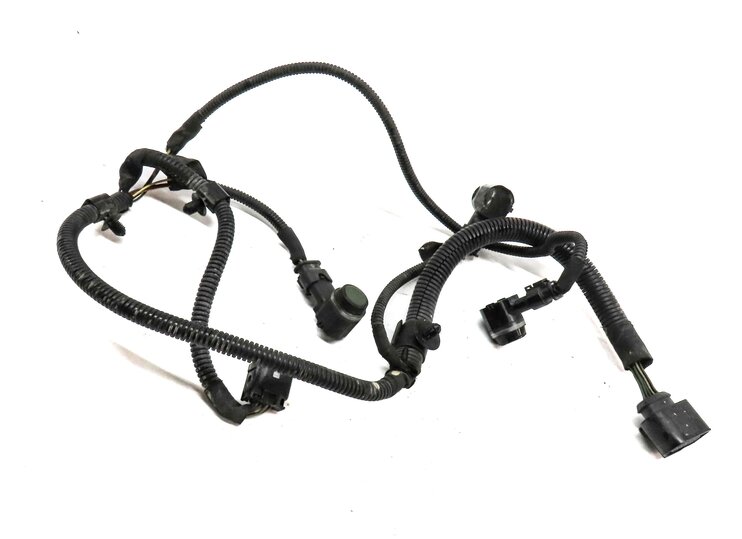 2011 PORSCHE PANAMERA (958) FRONT LEFT DRIVER PDC SENSOR SET 3 (BLUE) & HARNESS