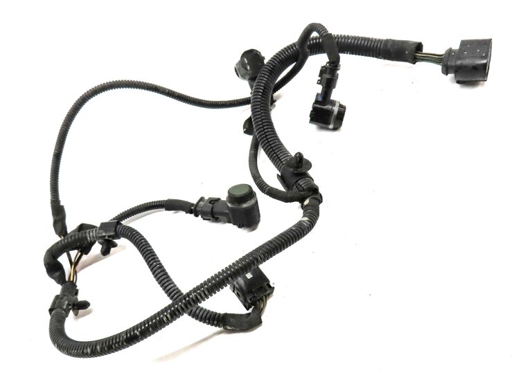 Thumbnail 3: 2011 PORSCHE PANAMERA (958) FRONT LEFT DRIVER PDC SENSOR SET 3 (BLUE) & HARNESS