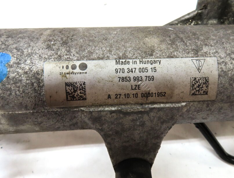 Thumbnail 6: 10-16 PORSCHE PANAMERA (970 G1) 3.0L / 3.6L / 4.8L - STEERING GEAR RACK & PINION