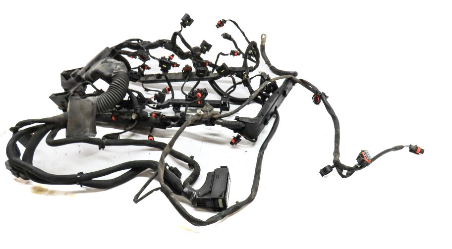 2011 PORSCHE PANAMERA (958) 4.8L M48 NON-TURBO ENGINE WIRING WIRE HARNESS