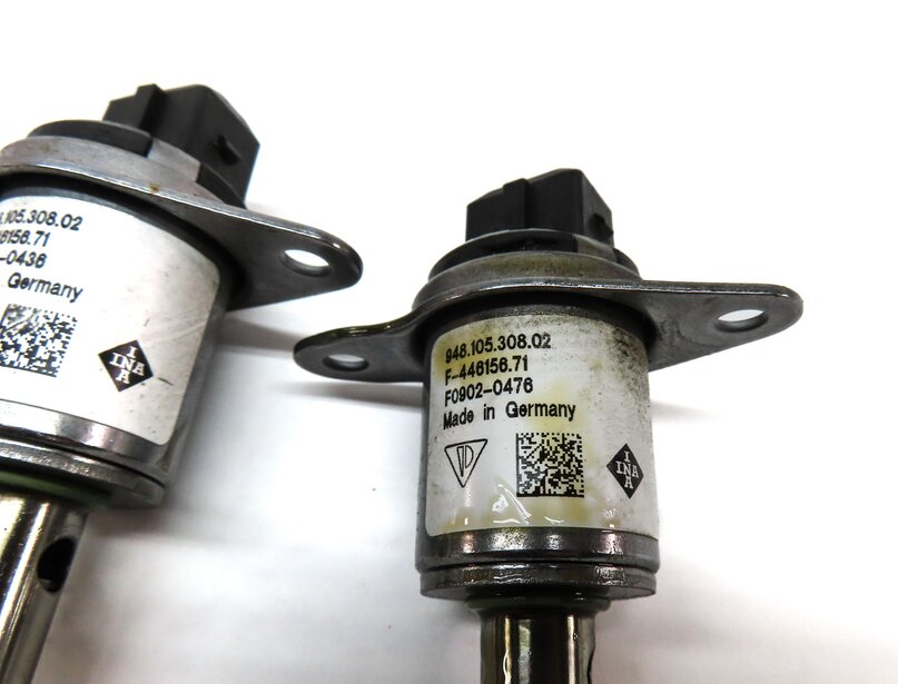 Thumbnail 5: 2011 PORSCHE PANAMERA (958) 4.8L M48 ENGINE CAMSHAFT ADJUSTER SOLENOID SET 2