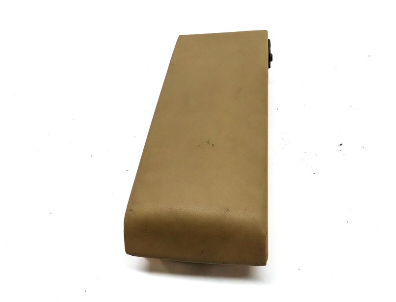 Thumbnail 2: 10-16 PORSCHE PANAMERA REAR SEAT FOLD DOWN ARMREST STORAGE TRAY (BEIGE LEATHER)