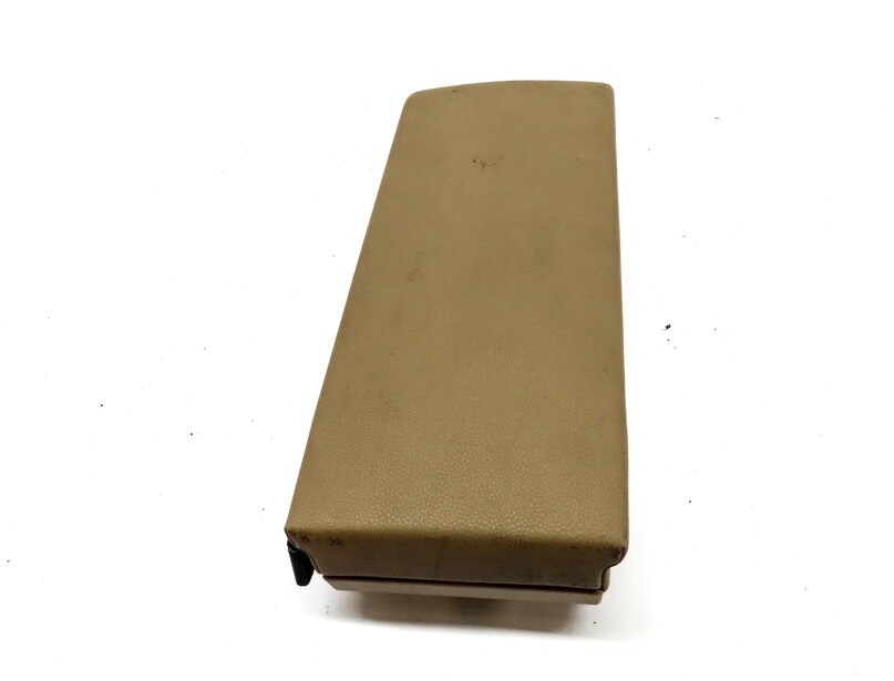 Thumbnail 5: 10-16 PORSCHE PANAMERA REAR SEAT FOLD DOWN ARMREST STORAGE TRAY (BEIGE LEATHER)