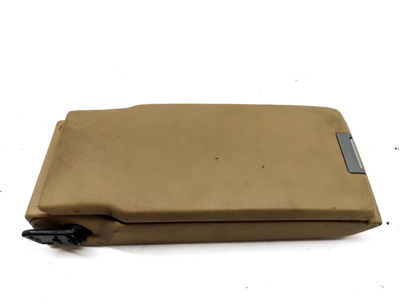 Thumbnail 6: 10-16 PORSCHE PANAMERA REAR SEAT FOLD DOWN ARMREST STORAGE TRAY (BEIGE LEATHER)