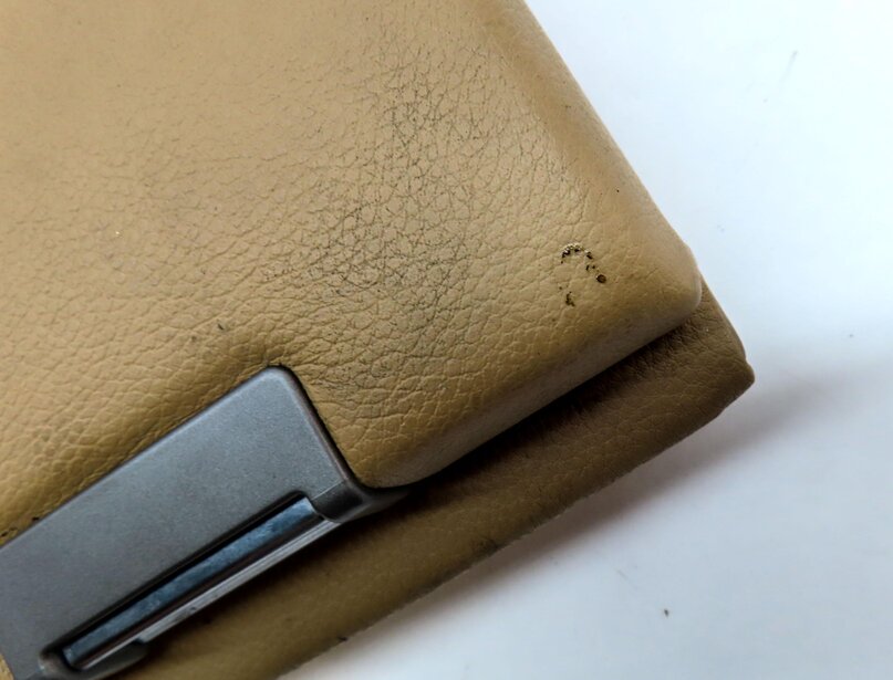 Thumbnail 9: 10-16 PORSCHE PANAMERA REAR SEAT FOLD DOWN ARMREST STORAGE TRAY (BEIGE LEATHER)