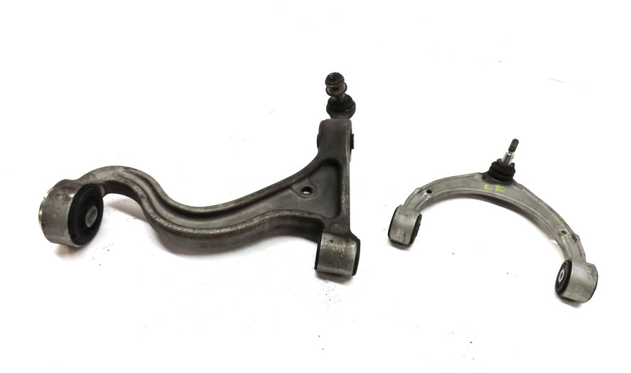 2010-2013 PORSCHE PANAMERA (970 G1) LEFT FRONT UPPER & LOWER CONTROL ARM SET-2
