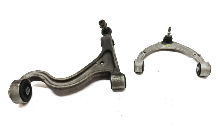 Thumbnail 2: 2010-2013 PORSCHE PANAMERA (970 G1) LEFT FRONT UPPER & LOWER CONTROL ARM SET-2