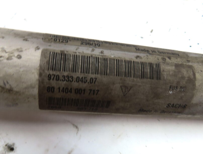 Thumbnail 8: 2011 PORSCHE PANAMERA (958) RWD REAR LEFT & RIGHT STANDARD SHOCK STRUT SET 2