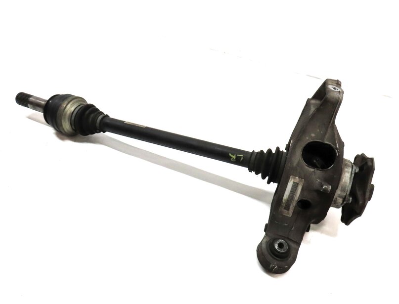 2010-2013 PORSCHE PANAMERA (970 G1) LEFT DRIVER REAR AXLE SHAFT w/ KNUCKLE