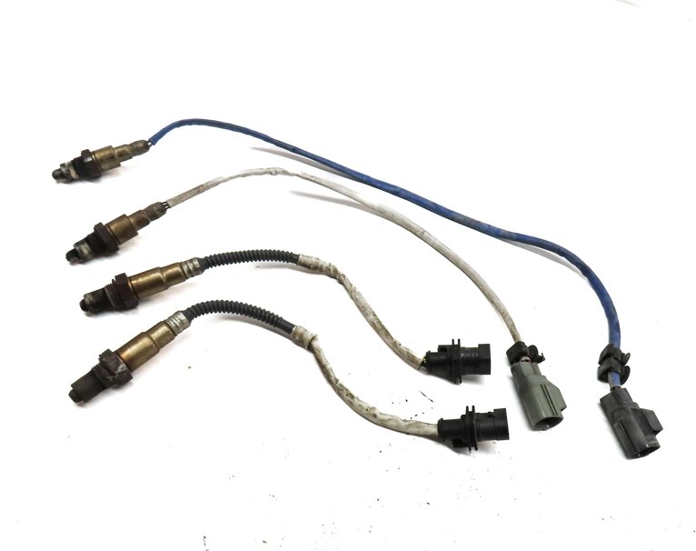2014 LAND ROVER LR4 3.0L SUPERCHARGED ENGINE PRE POST CAT O2 OXYGEN SENSOR SET 4