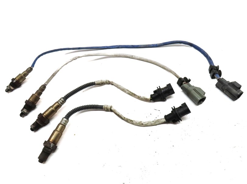Thumbnail 2: 2014 LAND ROVER LR4 3.0L SUPERCHARGED ENGINE PRE POST CAT O2 OXYGEN SENSOR SET 4
