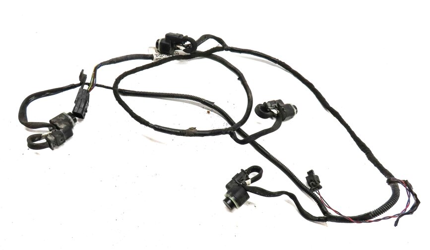 2014 LAND ROVER LR4 REAR PARK ASSIST PDC SENSOR SET4 (BLACK) w/ WIRE HARNESS