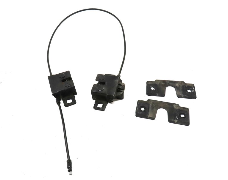 Thumbnail 2: 2014 LAND ROVER LR4 FRONT HOOD LEFT & RIGHT LOWER LOCK LATCH SET 2 w/ CABLE