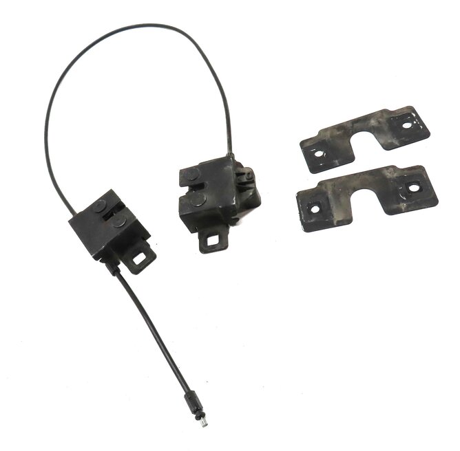 Thumbnail 3: 2014 LAND ROVER LR4 FRONT HOOD LEFT & RIGHT LOWER LOCK LATCH SET 2 w/ CABLE