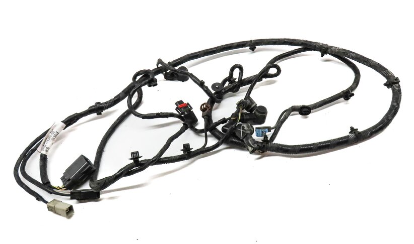 Thumbnail 3: 2014 LAND ROVER LR4 FRONT PARK ASSIST PDC SENSOR SET4 (BLACK) w/ WIRE HARNESS