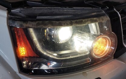 Thumbnail 2: 14-16 LAND ROVER LR4 RIGHT PASSENGER XENON ADAPTIVE HEADLIGHT HEAD LIGHT LAMP
