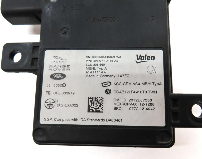 Thumbnail 4: 2014 LAND ROVER LR4 REAR LEFT BLIND SPOT RADAR SENSOR MODULE DPLA-14D455-AJ