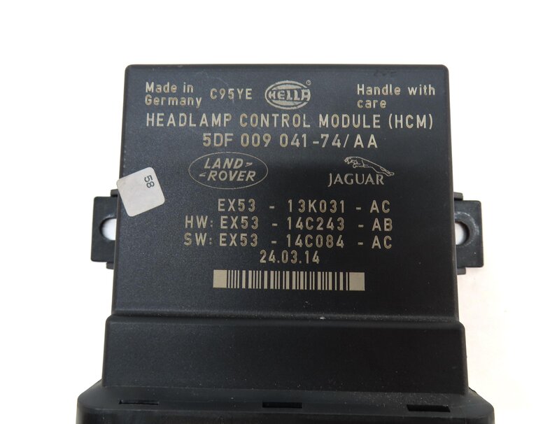Thumbnail 4: 14-16 LAND ROVER LR4 ADAPTIVE HEADLIGHT RANGE CONTROL MODULE LEFT FENDER MOUNTED