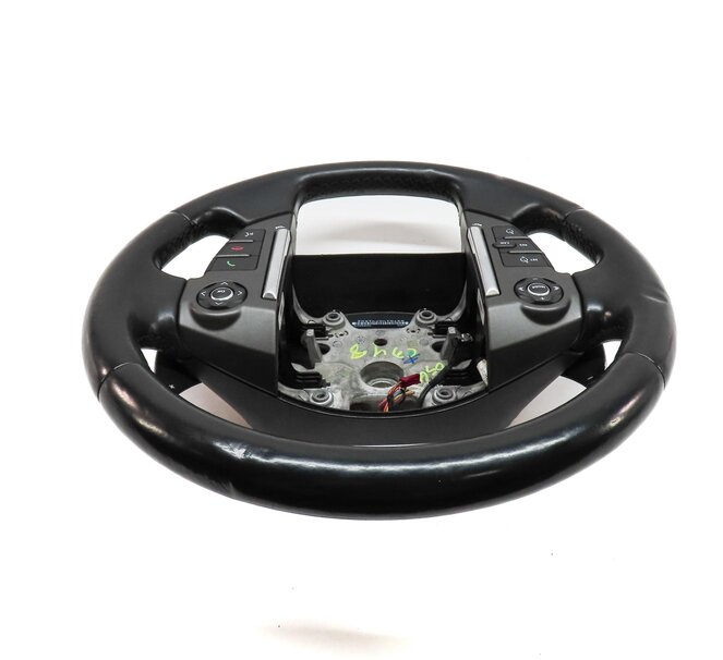 Thumbnail 4: 14-16 LAND ROVER LR4 HEATED STEERING WHEEL w/ SWITCH BUTTONS (BLACK LEATHER)