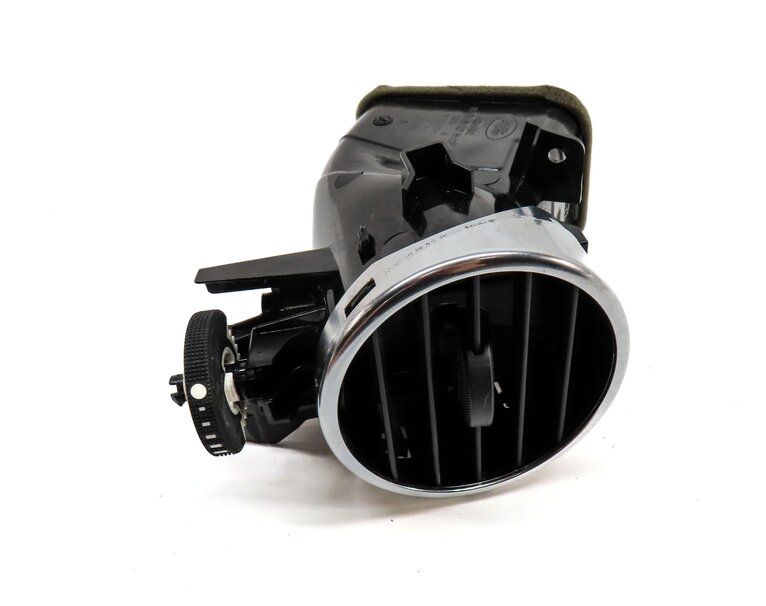 Thumbnail 2: 2014 LAND ROVER LR4 DASH FAR RIGHT OUTER AC HEATER AIR VENT (BLACK & SILVER)