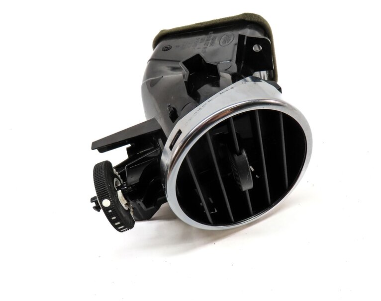Thumbnail 3: 2014 LAND ROVER LR4 DASH FAR RIGHT OUTER AC HEATER AIR VENT (BLACK & SILVER)