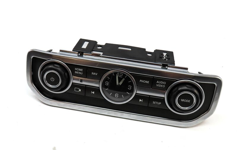 2014 LAND ROVER LR4 RADIO NAVIGATION PHONE VIDEO CLOCK INFO SWITCH BUTTON PANEL