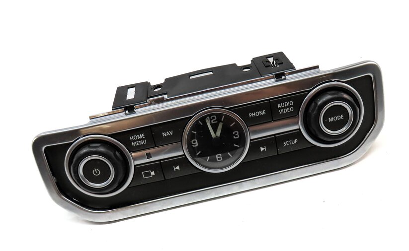 Thumbnail 3: 2014 LAND ROVER LR4 RADIO NAVIGATION PHONE VIDEO CLOCK INFO SWITCH BUTTON PANEL