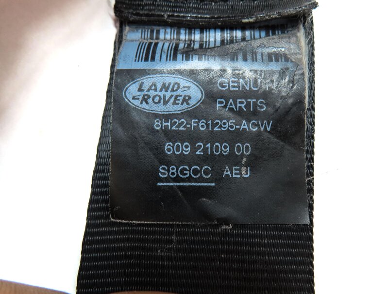 Thumbnail 6: 08-16 LR3 LR4 / RANGE ROVER SPORT (L320) LEFT DRIVER SEATBELT RETRACTOR (BLACK)