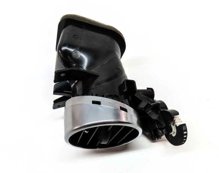 Thumbnail 5: 2014 LAND ROVER LR4 DASH CENTER INNER RIGHT AC HEATER AIR VENT (BLACK & SILVER)
