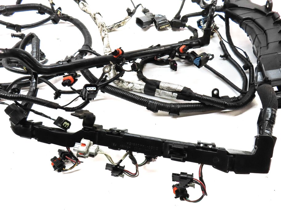 Thumbnail 8: 2014 LAND ROVER LR4 3.0L SUPERCHARGED ENGINE WIRE WIRING HARNESS EH22-7C078-EC
