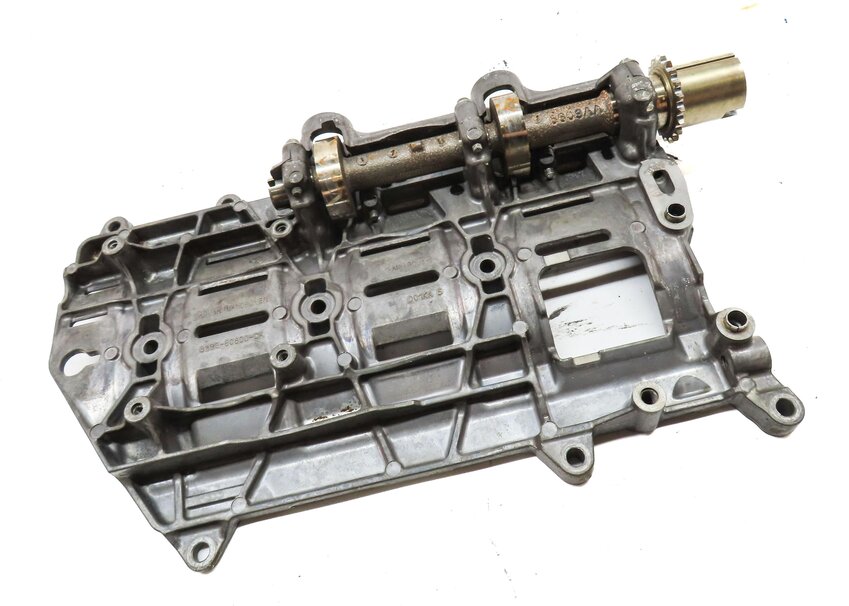 Thumbnail 3: 2014 LAND ROVER LR4 3.0L SUPERCHARGED ENGINE OIL PAN BAFFLE TRAY ASSEMBLY