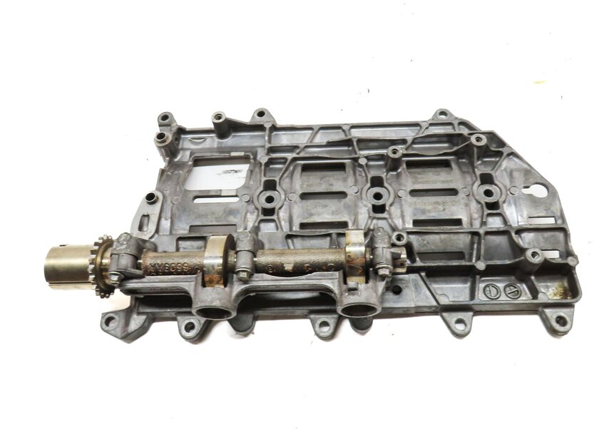 Thumbnail 5: 2014 LAND ROVER LR4 3.0L SUPERCHARGED ENGINE OIL PAN BAFFLE TRAY ASSEMBLY
