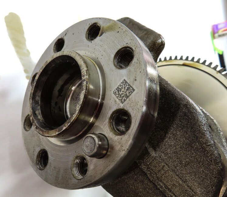 Thumbnail 6: 2015 MERCEDES C300 SEDAN (W205) 2.0L M274 TURBO ENGINE CRANKSHAFT CRANK SHAFT