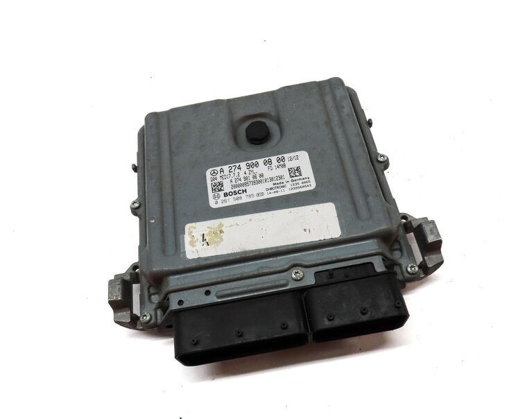 Thumbnail 3: 15-16 MERCEDES C300 C350E (W205) 2.0LM274 TURBO ENGINE CONTROL MODULE COMPUTER