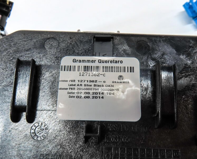 Thumbnail 9: 15-23 C G GLC CLASS W205 W463 X253 CENTER CONSOLE ARMREST LID TRAY BLACK SILVER