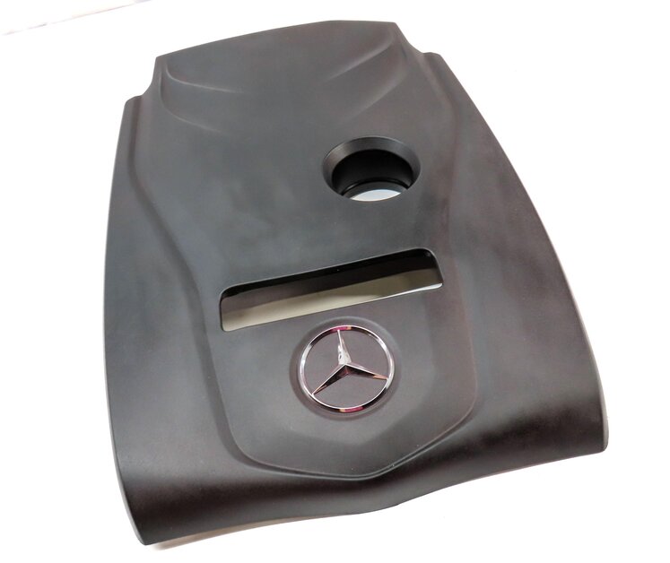 Thumbnail 3: 15-20 MERCEDES C E CLC SLC CLASS W205 W213 R171 X254 2.0L M274 ENGINE COVER TRIM