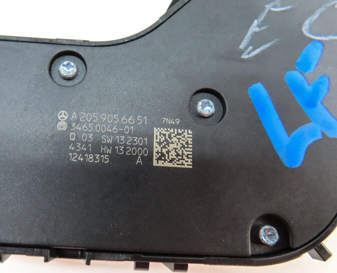 Thumbnail 6: 15-21 MERCEDES C GLC CLASS (W205 X253) FRONT LEFT DRIVER MEMORY SEAT SWITCH