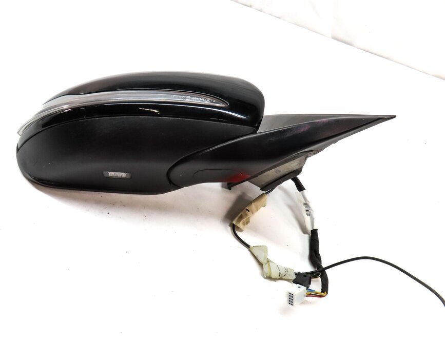 Thumbnail 6: 15-16 MERCEDES C-CLASS (W205) RIGHT PFOLD HEAT MEMORY AUTODIM DOOR MIRROR BLACK
