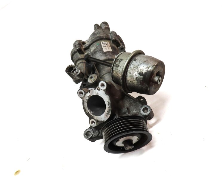 Thumbnail 3: 2015 MERCEDES C300 (W205) 2.0L M274 TURBO ENGINE WATER PUMP w/ THERMOSTAT